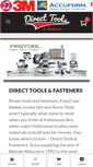 Mobile Screenshot of directtools.com